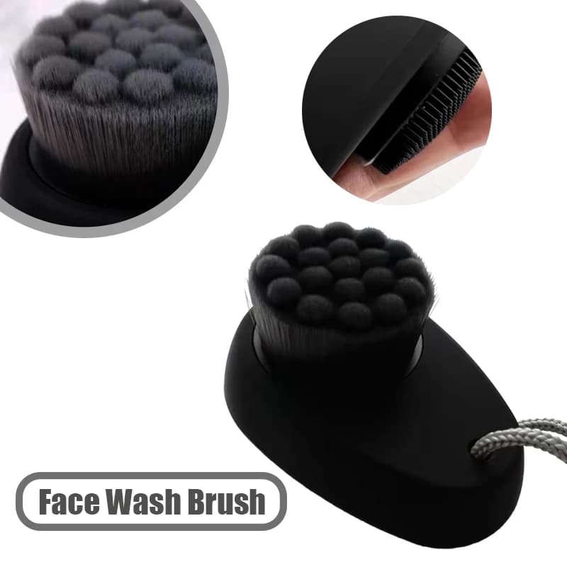 Bamboo Charcoal Facial Cleansing Brush