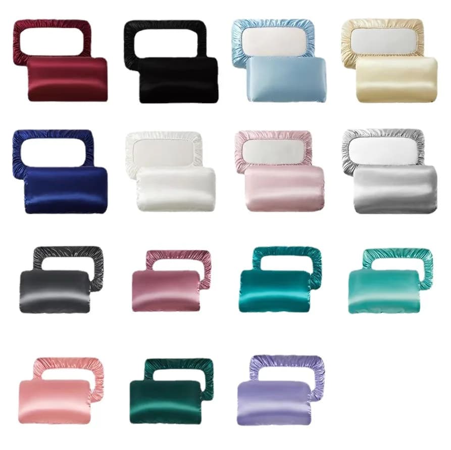 Satin Queen Pillowcase with Elastic Band