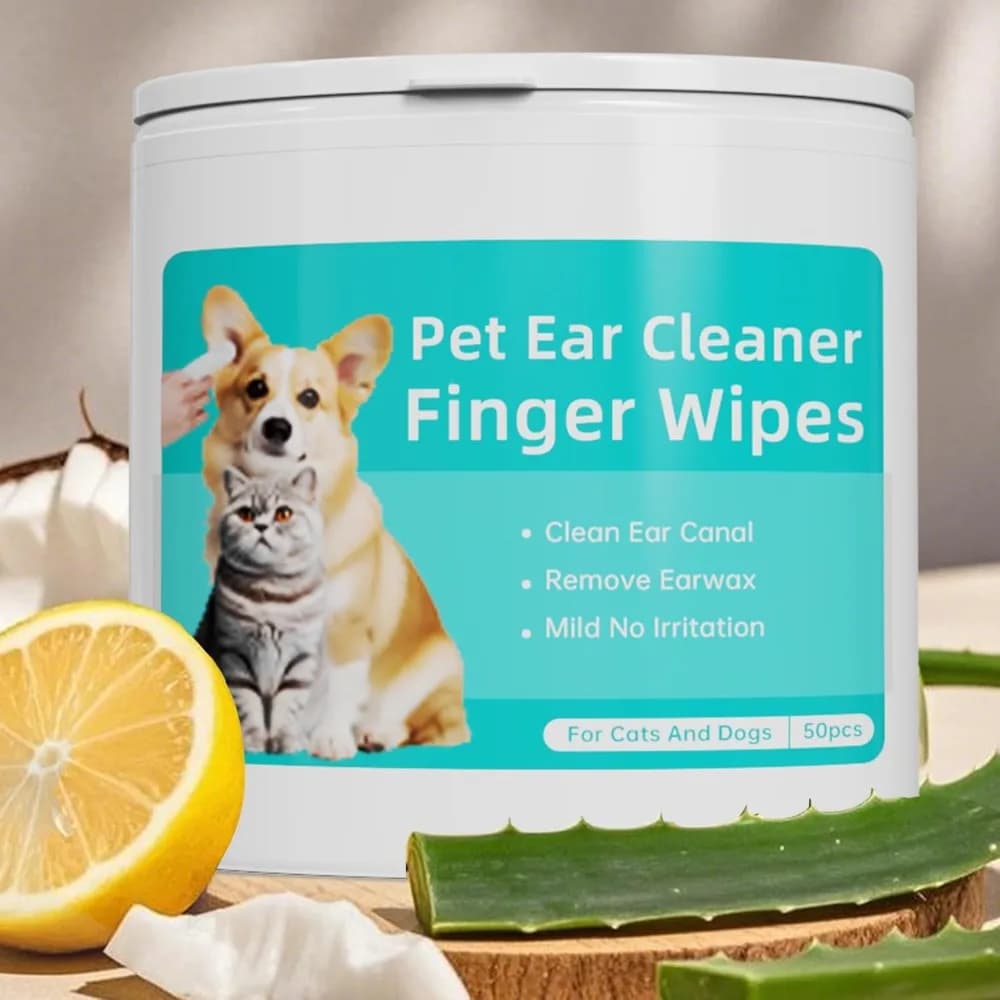 Dog Ear Wipes for Cleaning & Odor Removal