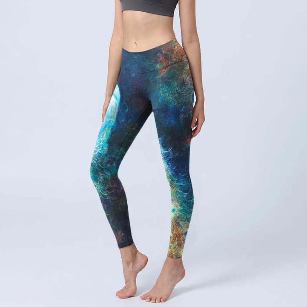 Women's High-Waisted Tummy Control Leggings