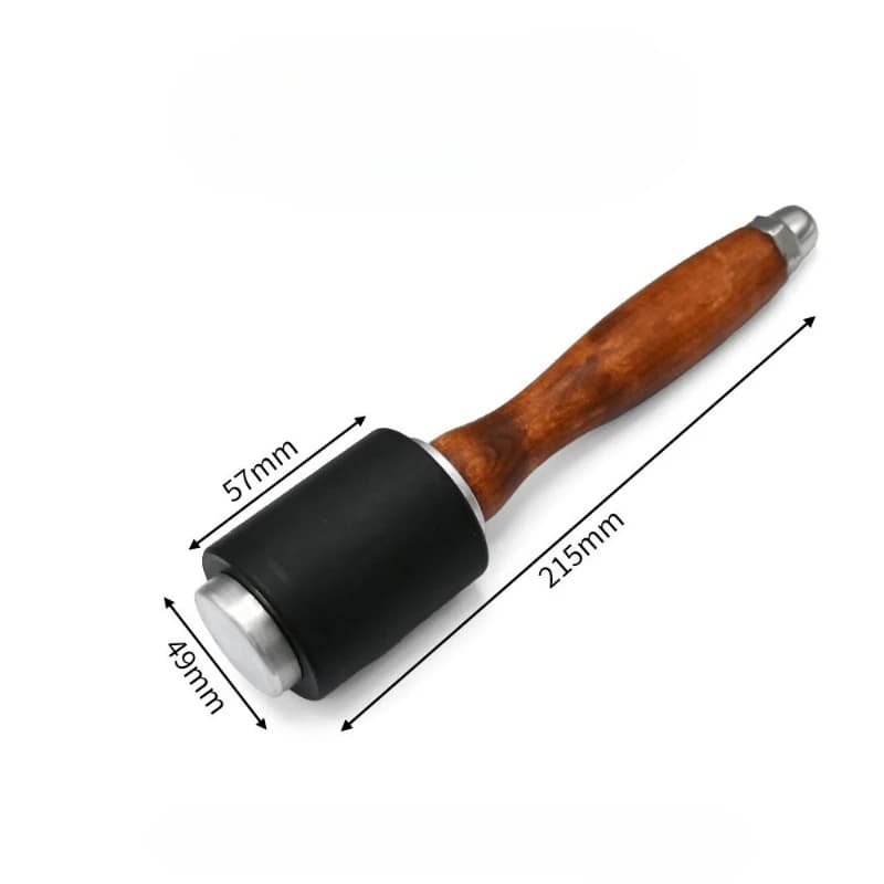 Nylon Material Hammer Tool with Wood Handle Home Hand Tool Suit for Leather Arts Crafts Carving Tools Supplies