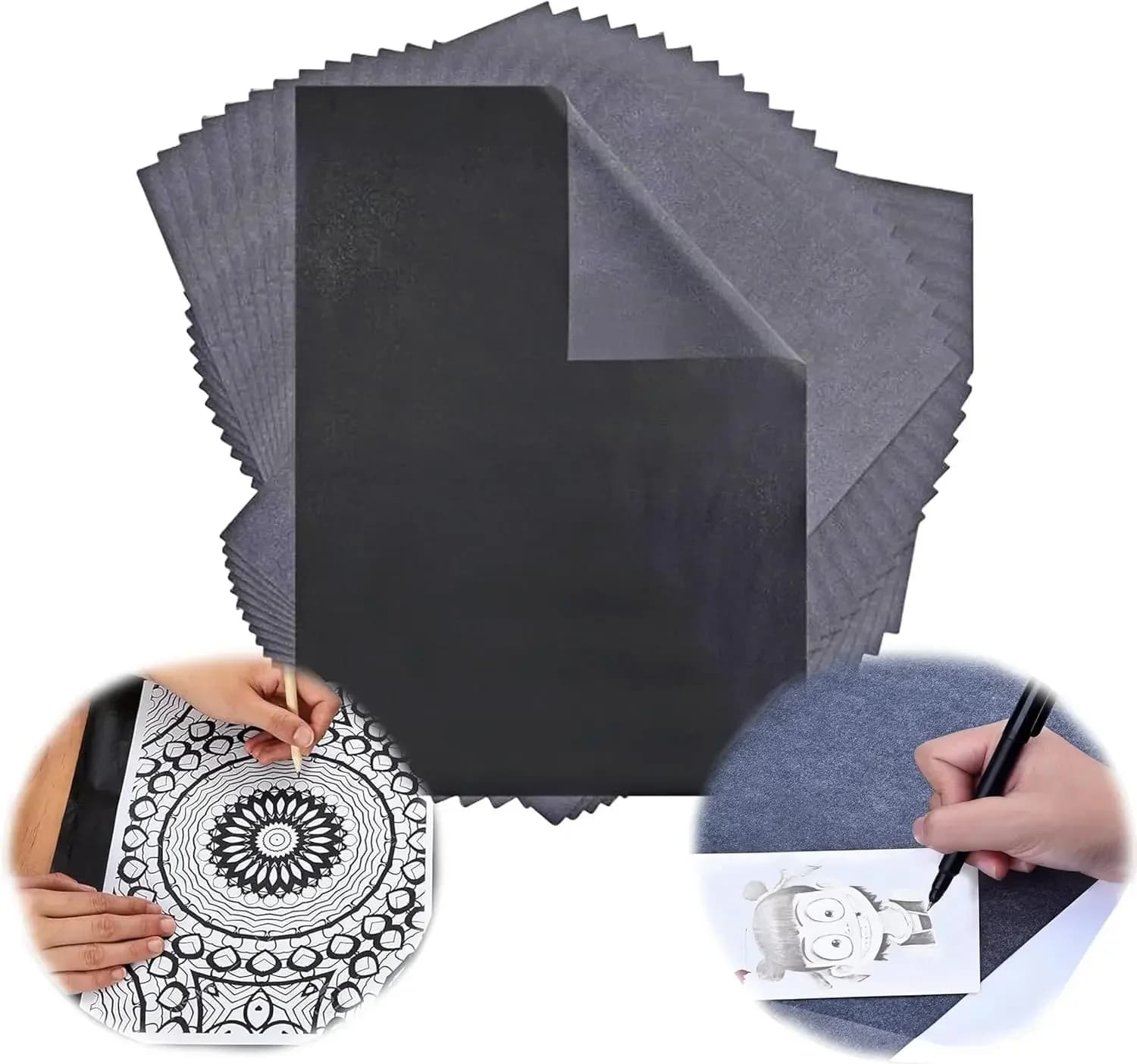 A4 Carbon Tracing Paper, 100 Sheets