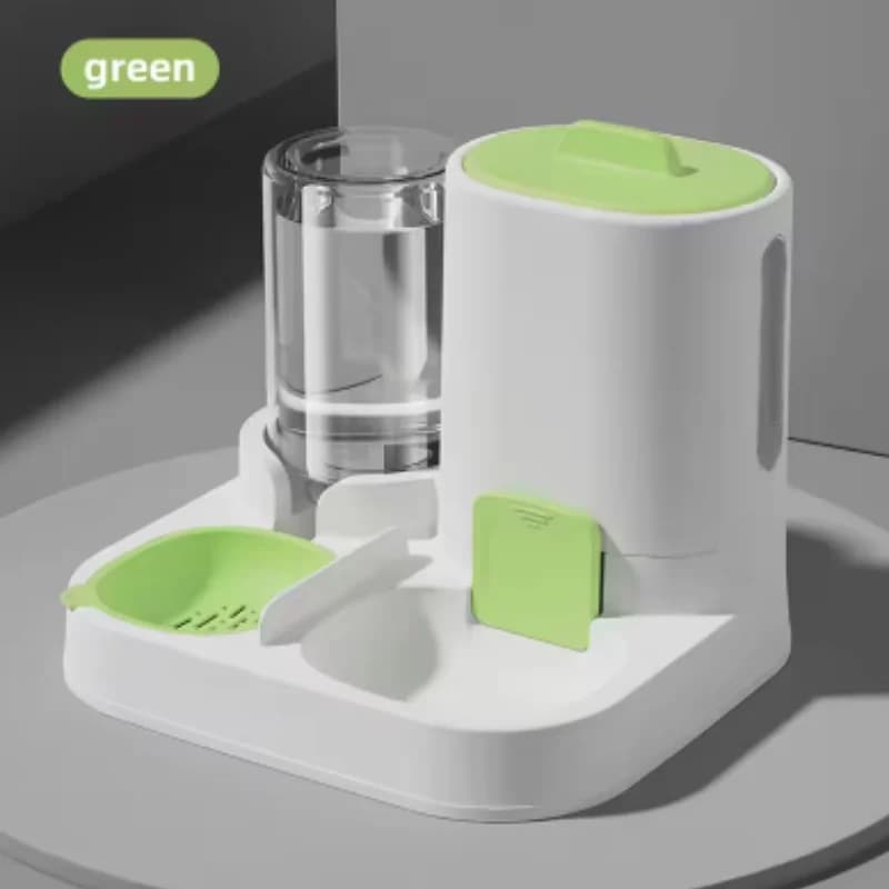 Cat Feeding Water Feeder Dog Bowl Cat Bowl Smooth Food and Water Supply Two-in-One Water Dispenser Cat Bowl Pet Supplies