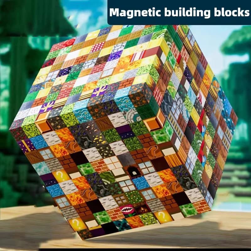 Children's Building Blocks Set with Play Table