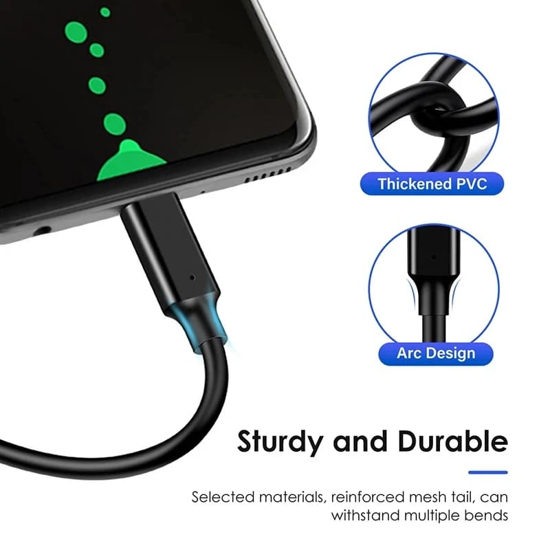USB 3.2 Type-C Cable with Fast Charging