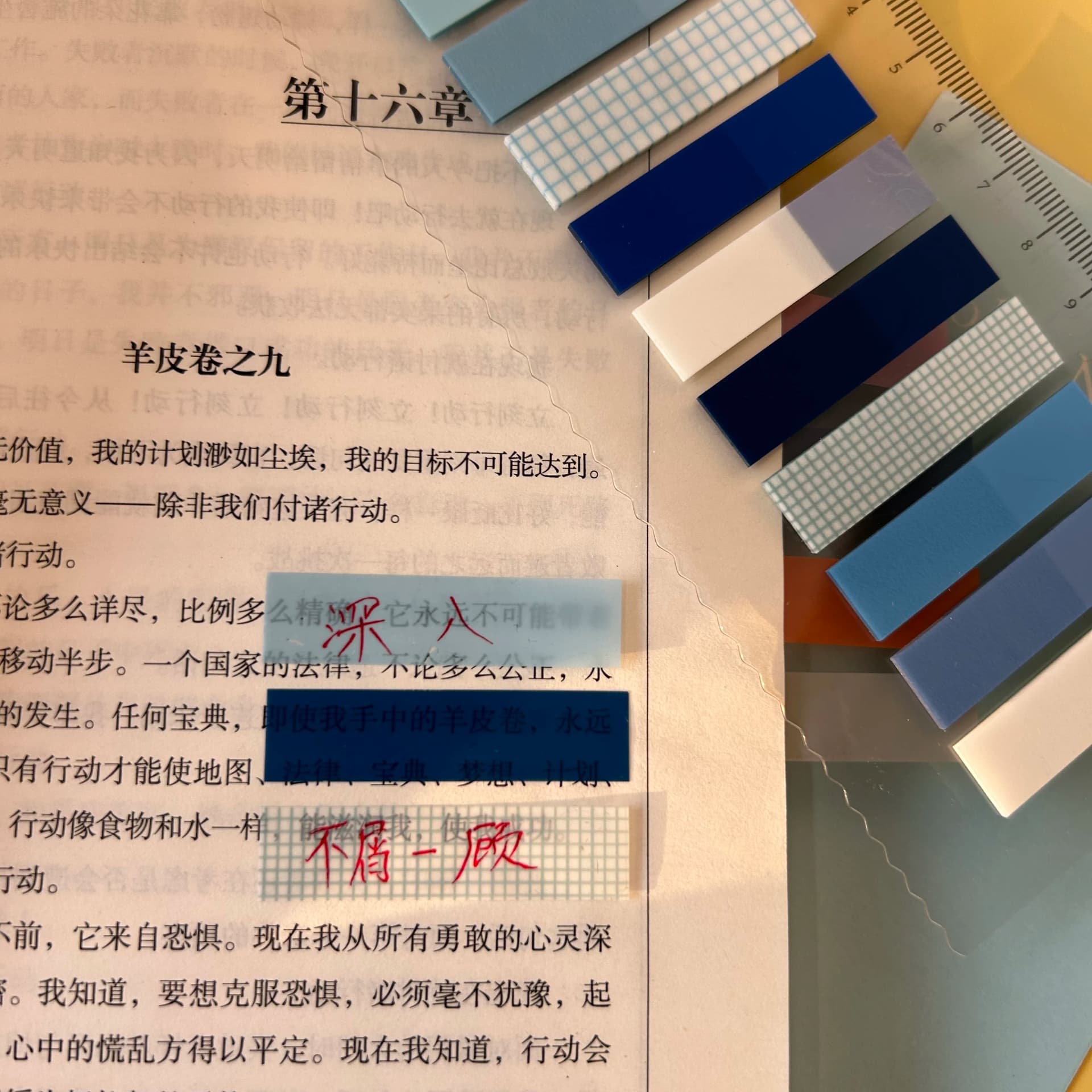 Colorful Sticky Notes Pad with Index Tabs