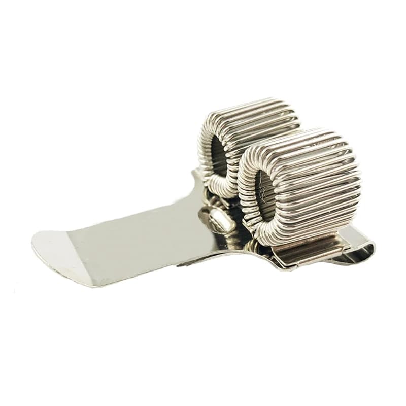 Metal Pen Holder Clip for Notebook and Clipboard