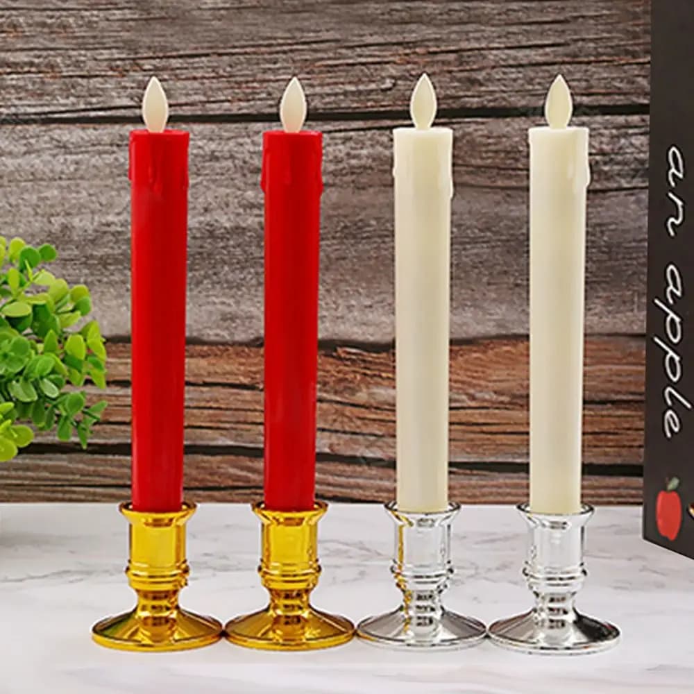 Flameless LED Taper Candles