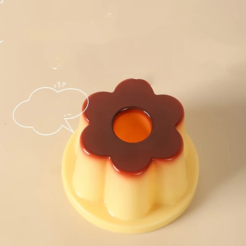 Pudding-Shaped Desk Pen Holder