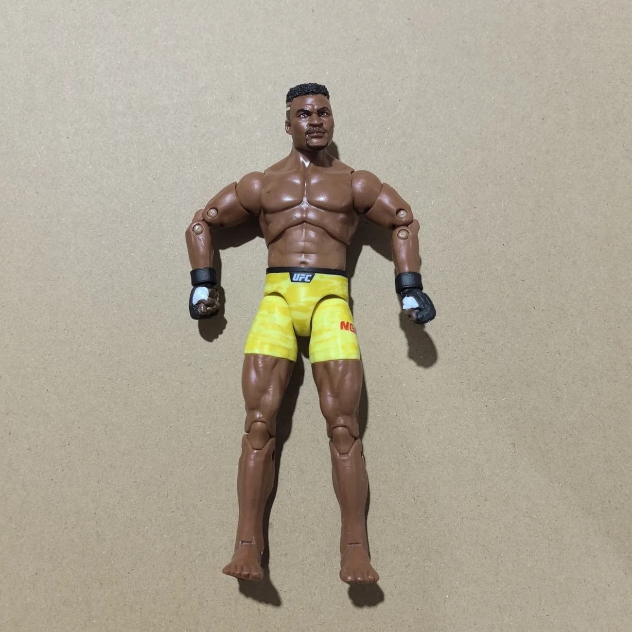 Wrestling Action Figure With Movable Joints