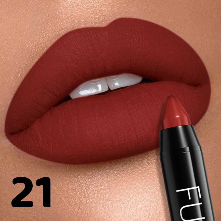 Waterproof Nude Brown Lipliner and Lip Tint