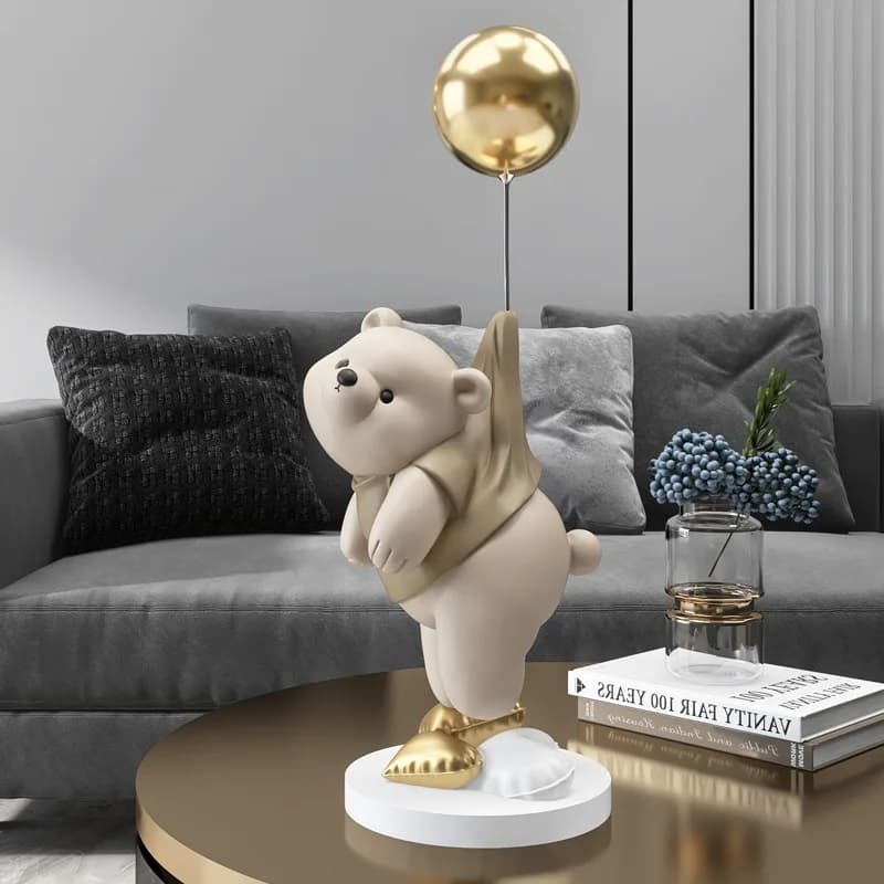 Floor-standing Ornament Home Decor Next to TV Cabinet Light Luxury and Elegant Housewarming New Home Gift