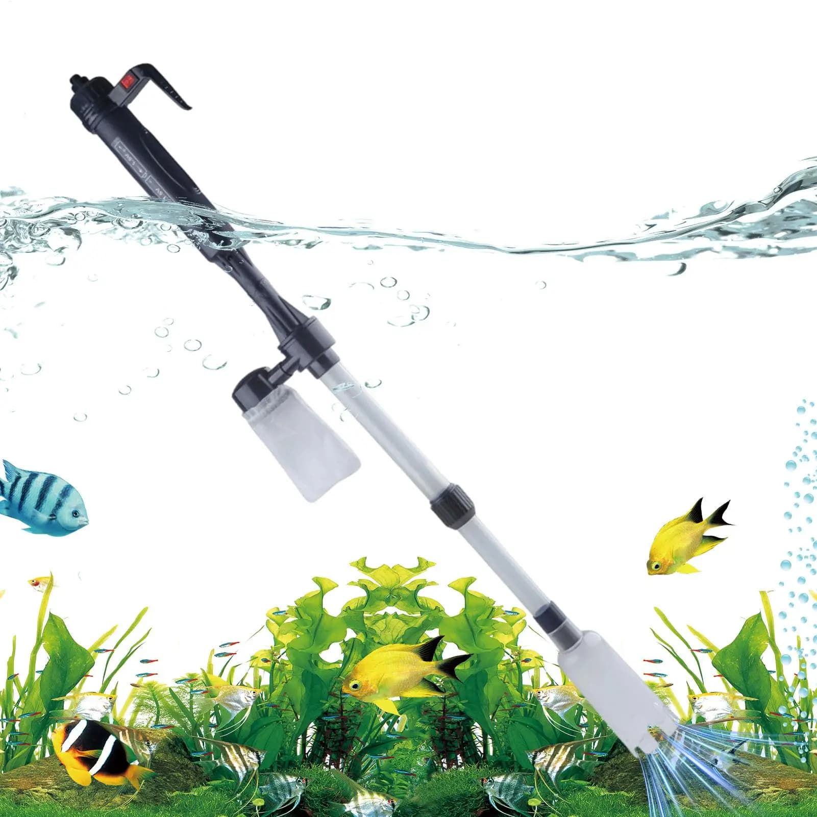 Electric Gravel Cleaner with USB Power