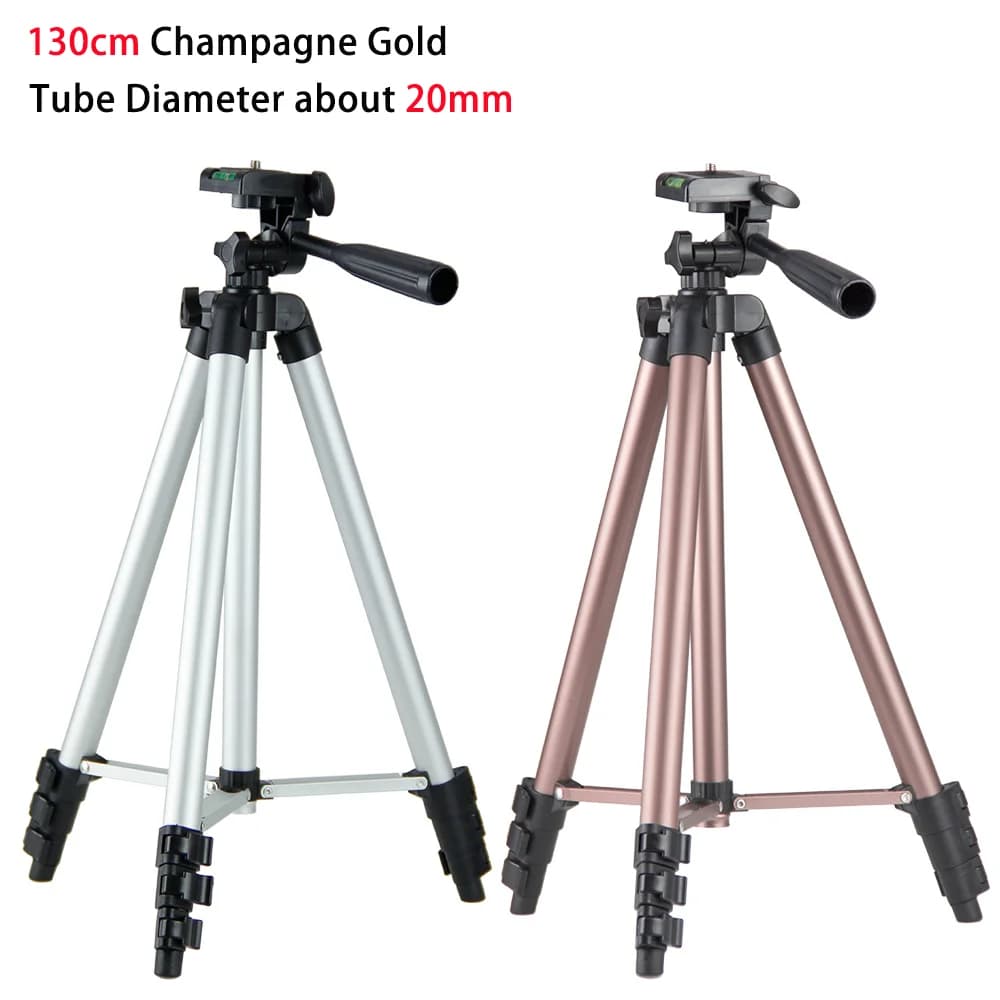 Aluminum Alloy Photography Tripod with Phone Holder