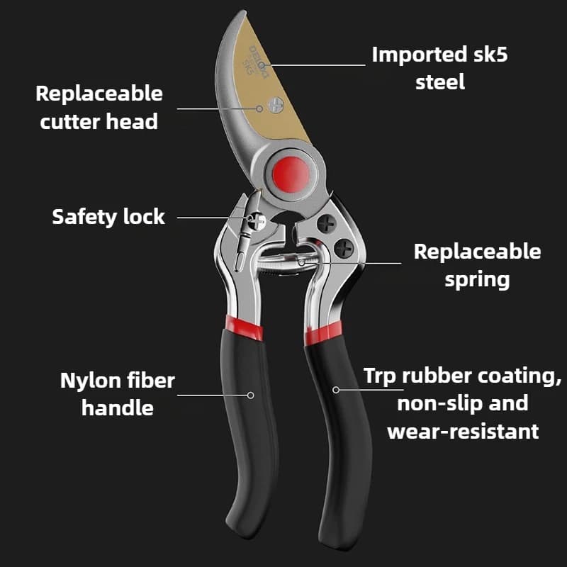 SK5 Steel Pruning Shears
