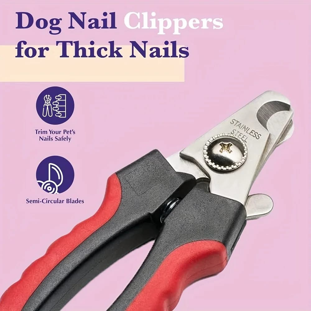 Pet Nail Scissors with Rounded Safety Edges