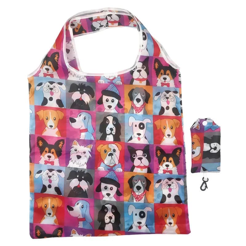 Foldable Nylon Shopping Tote Bag
