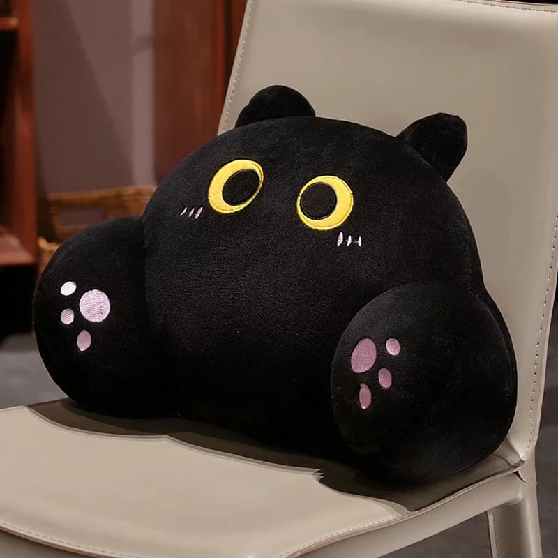 Thickened Cat Back Cushion Lumbar Support Pillow