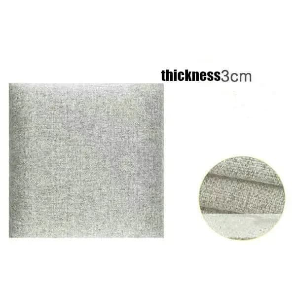 Modern Wood Panel Wallpaper Headboard