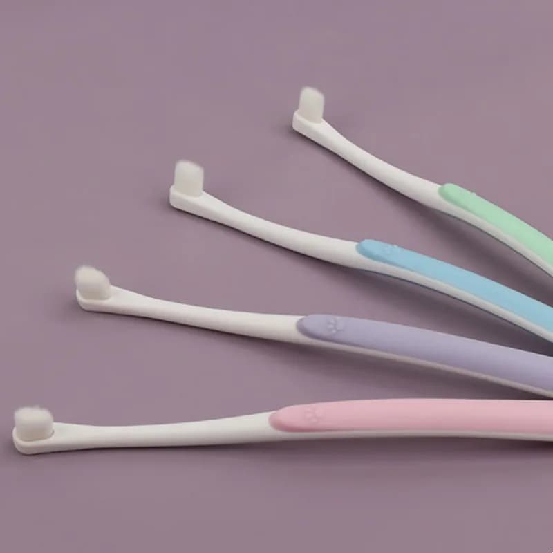 Dog Toothbrush with Soft Bristles