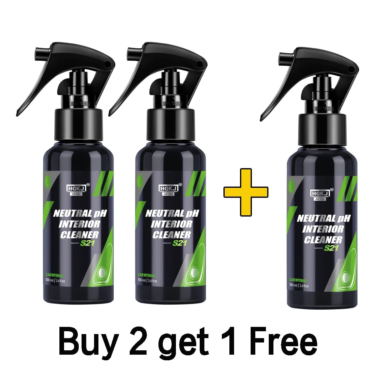 Car Interior Cleaner Agent Ceiling Cleaner Leather Flannel Woven Fabric Water Free Multipurpose Auto Dash Cleaning Tool HGKJ S21