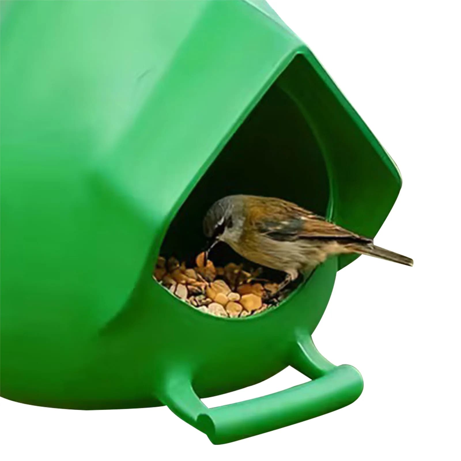 Hanging Bird Feeding Station with Rain Roof