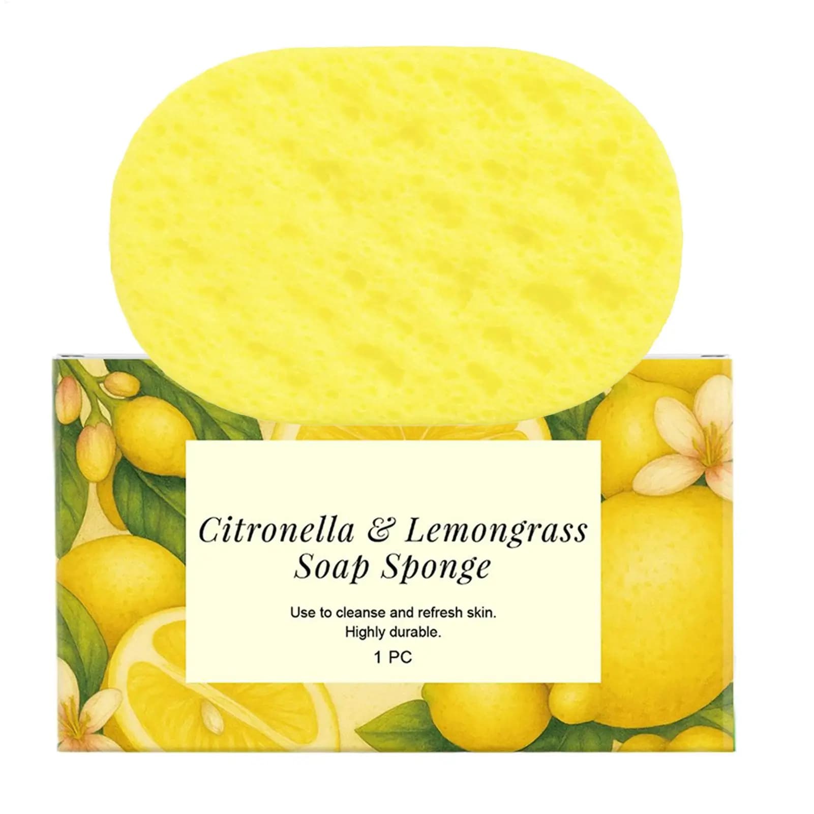Dual-Sided Body Exfoliating Sponge