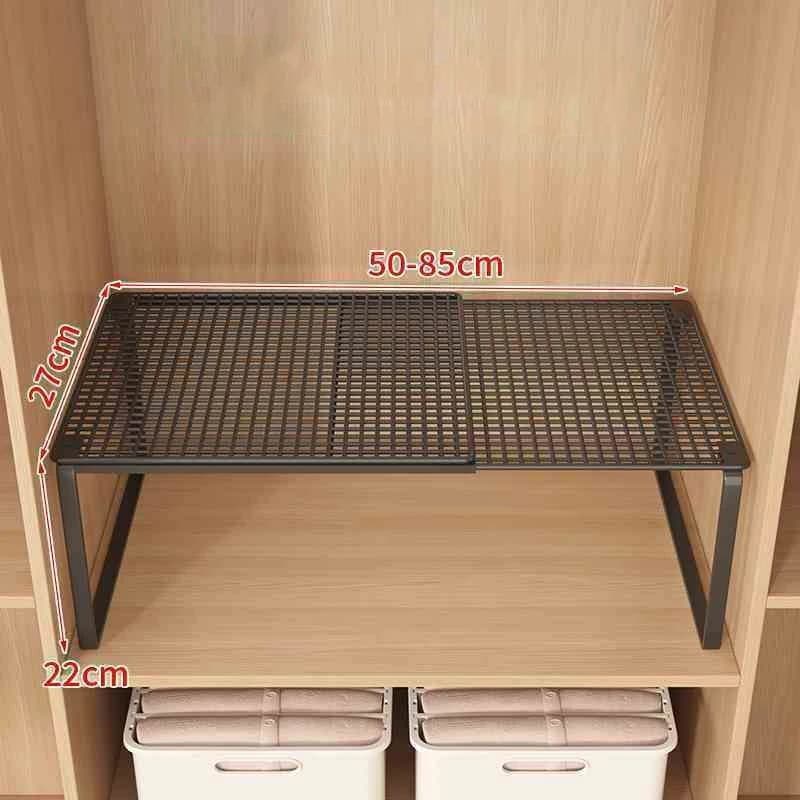 Telescopic Closet Shelf Divider Organizer
