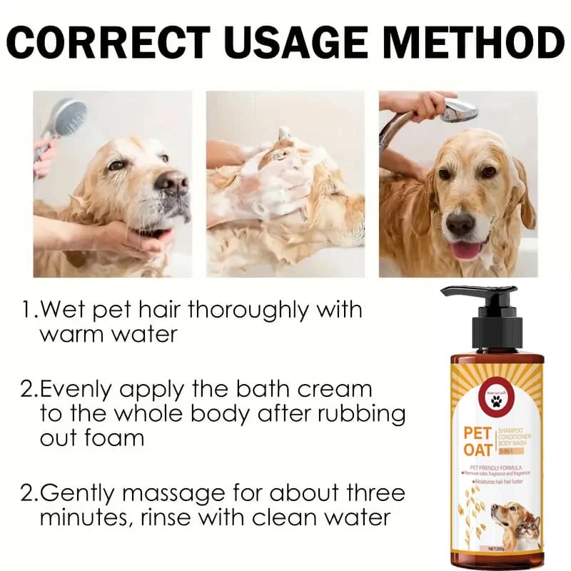 Pet Shampoo For Dogs And Cats