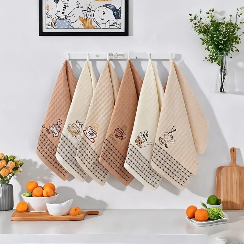Reusable Dish Cloths and Kitchen Towels 4-Pack