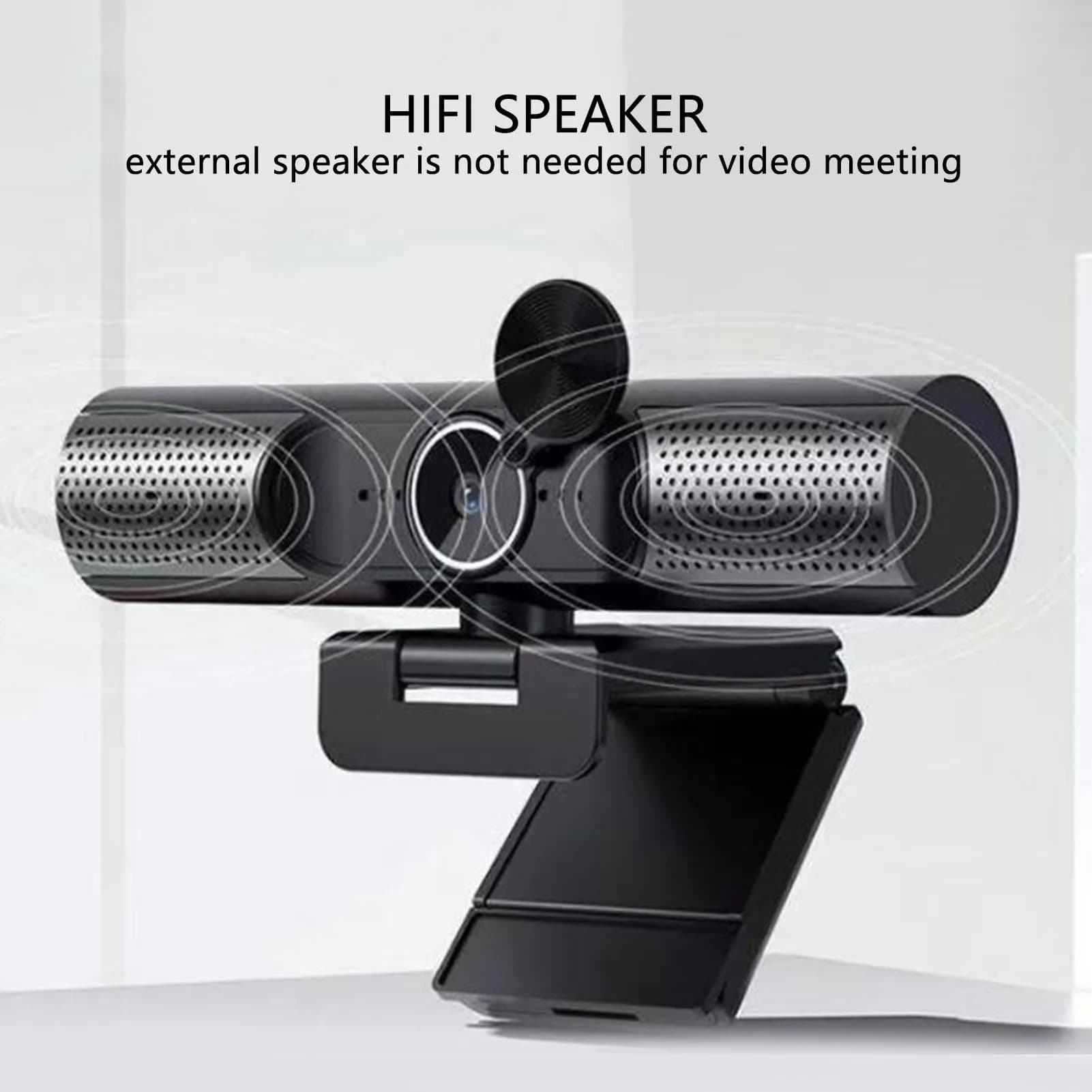2K USB Webcam with Auto Focus and Microphone