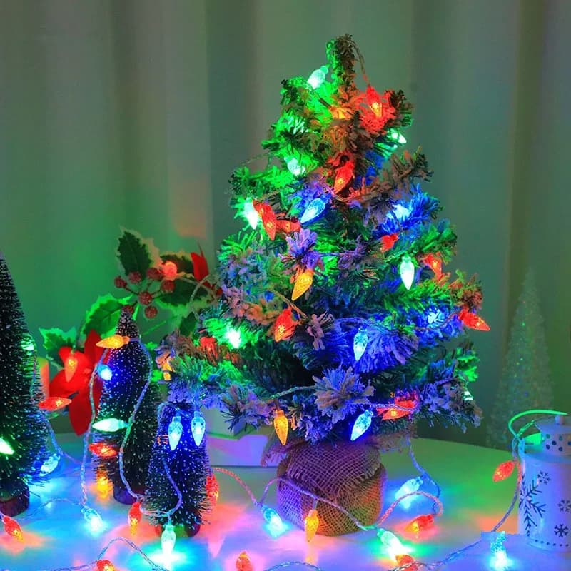 RGB Fairy String Lights Battery USB Powered
