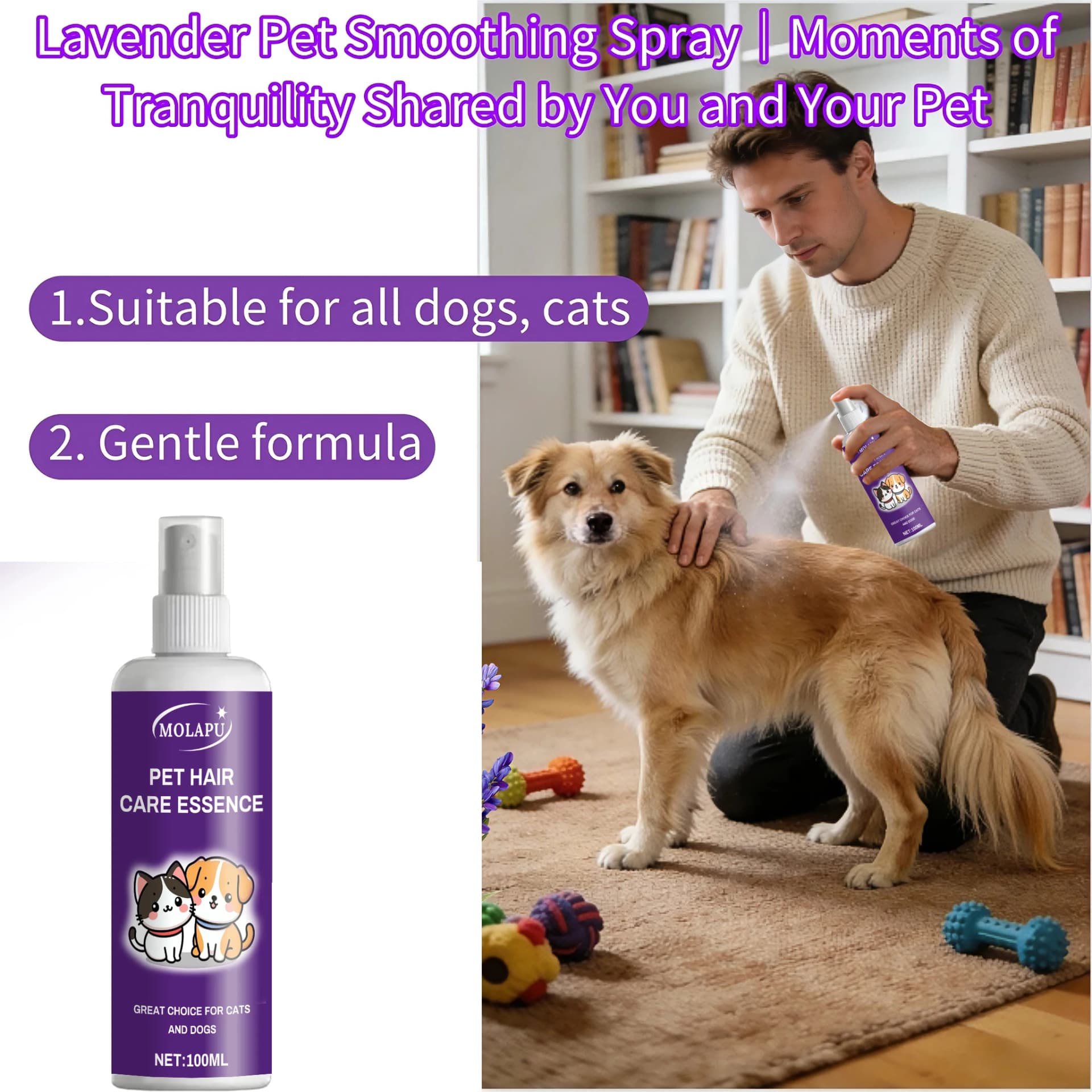 Cat and Dog Detangling Spray