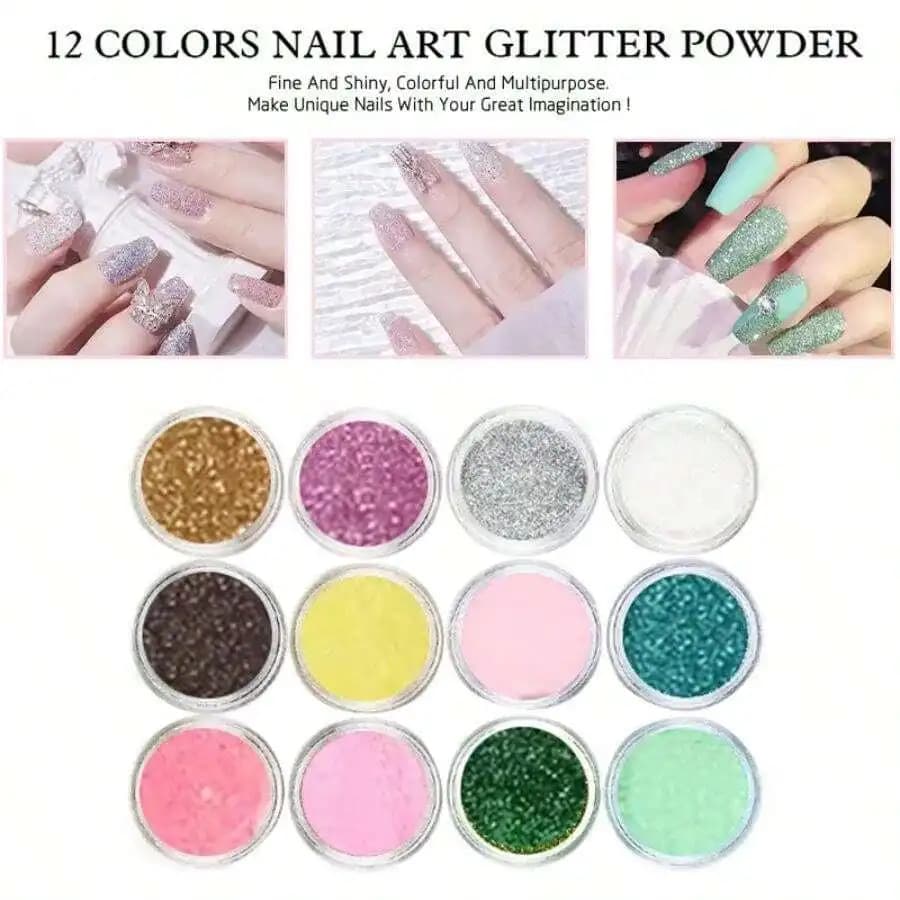 Professional Gel Nail Kit with LED Lamp and Drill