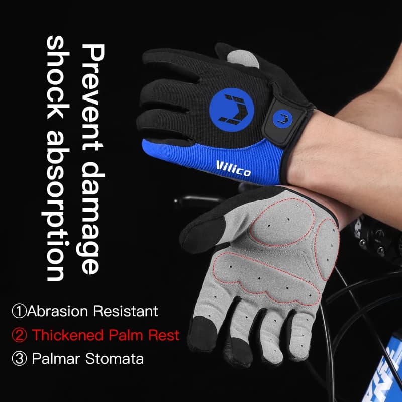 Touchscreen Cycling Gloves for Road and Mountain Bikes