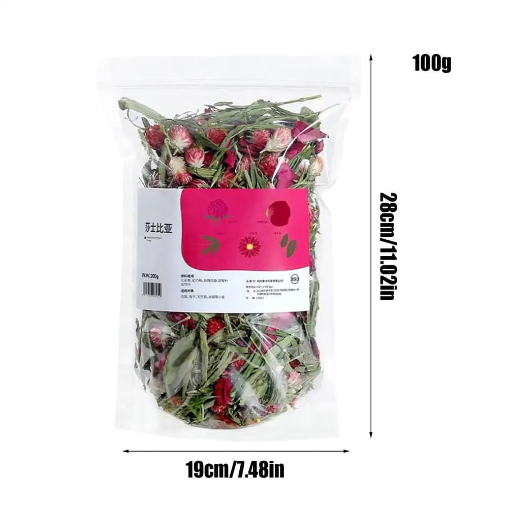 Natural Dried Flower Hamster Bedding