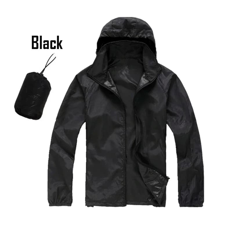 Waterproof Rain Jacket with Sun Protection