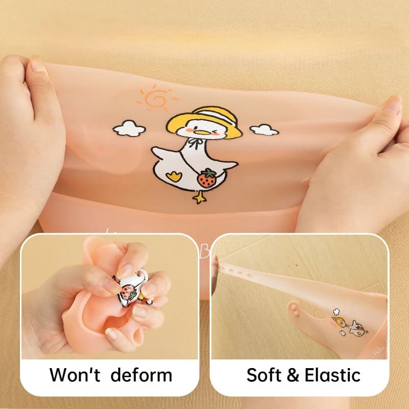 Cute Cartoon Animal Waterproof Baby Bib