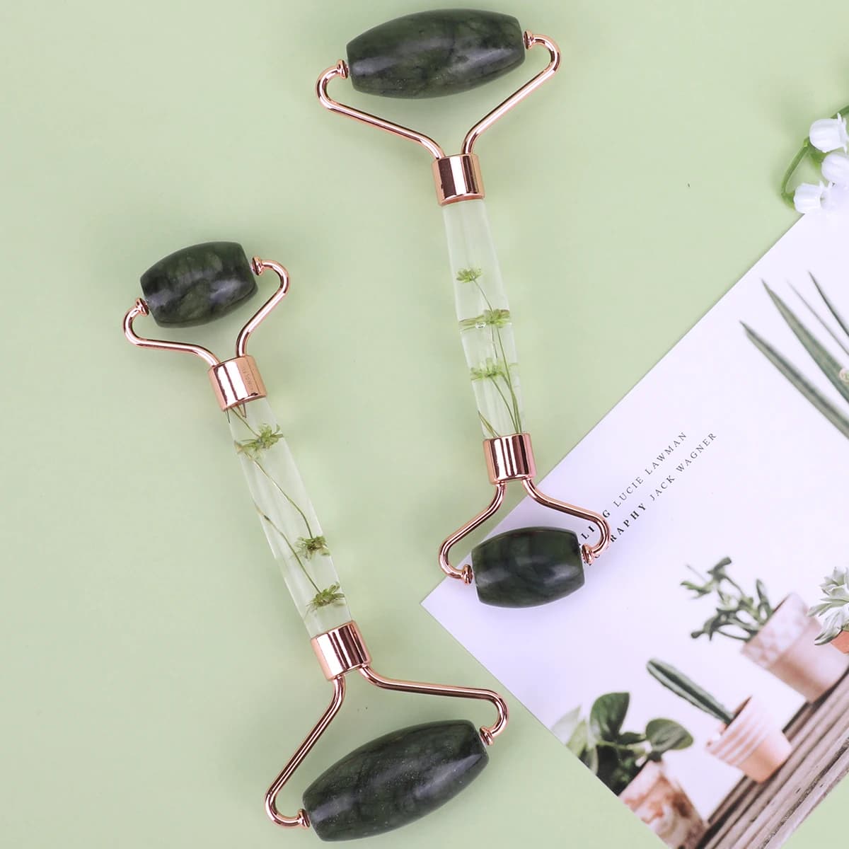 Natural Jade Roller Facial Massager