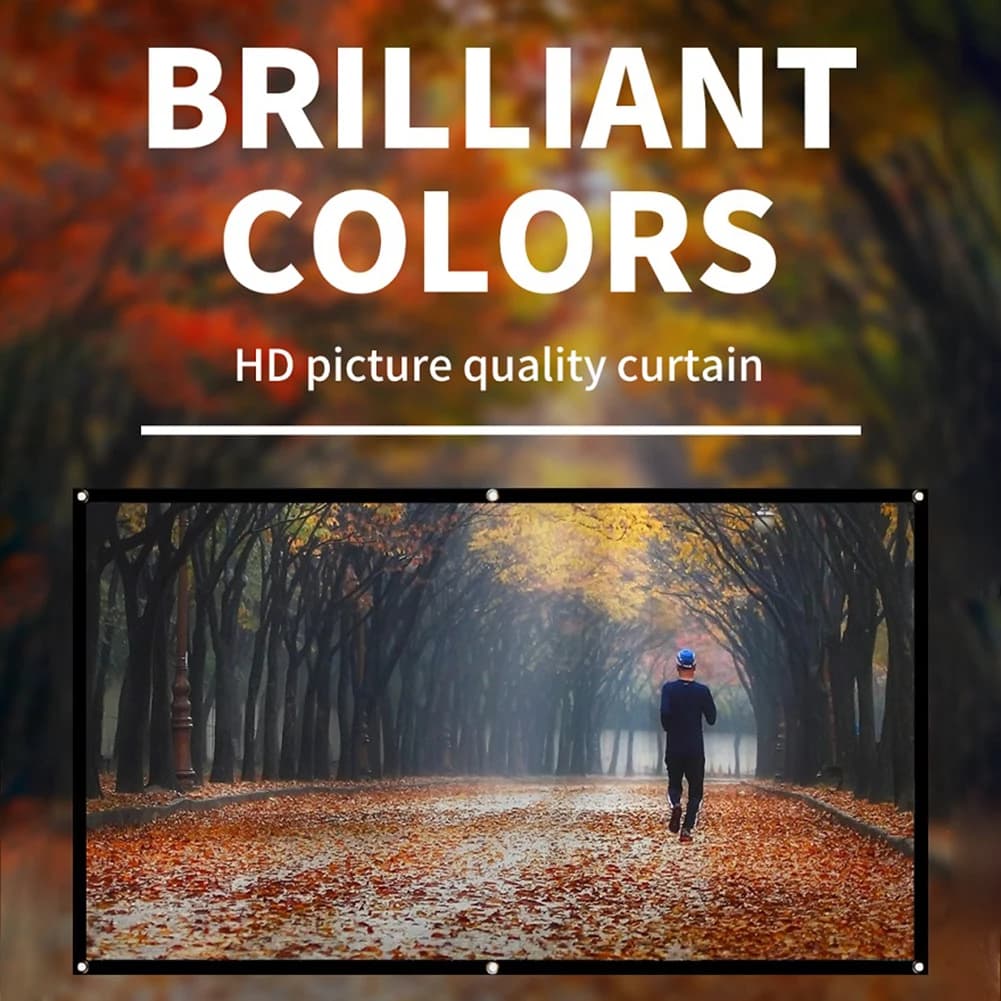 Portable Projection Screen 16:9