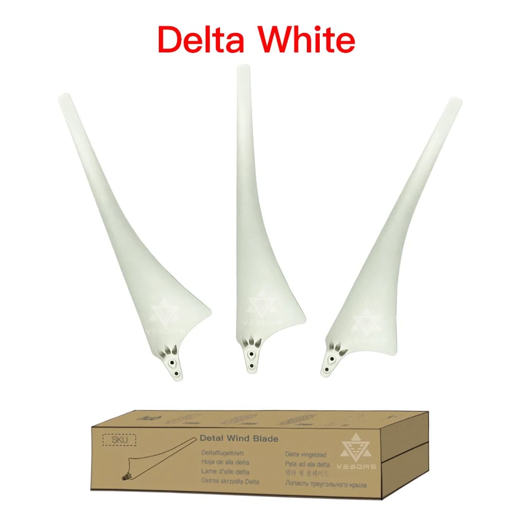 Delta Wing High Carbon Fibers Blade Wind Turbine Generator Blade For Wind Turbine Generator Windmill 200w 600w 800W