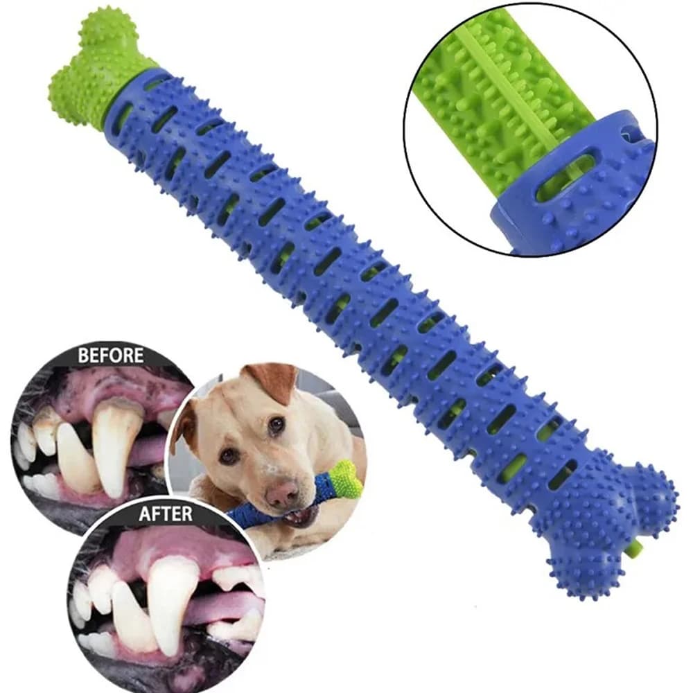 Silicone Dog Chew Toy Bone