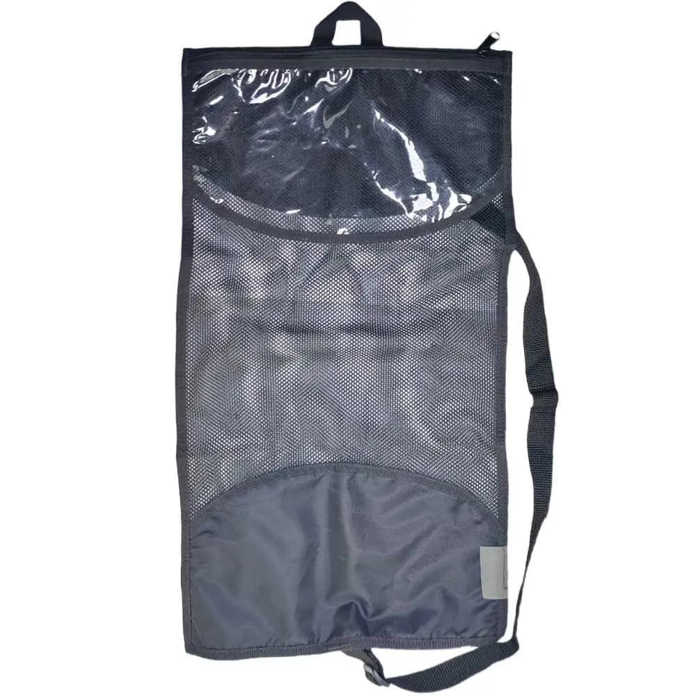 Diving Mesh Shoulder Bag with Zipper