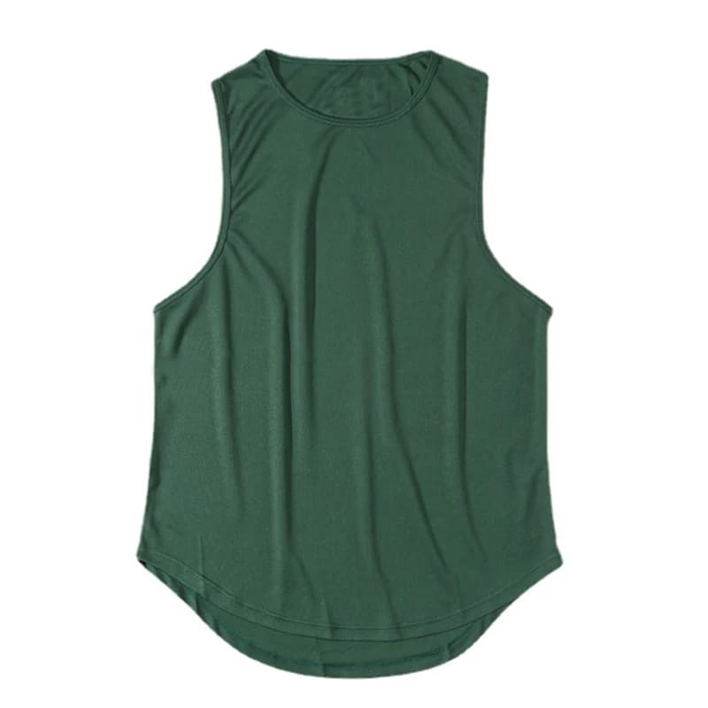 Men's Clothing Bodybuilding Gym T-shirts for Men Basketball Man Sleeveless Shirt T-shirt Vest Summer Clothes Tops Tees