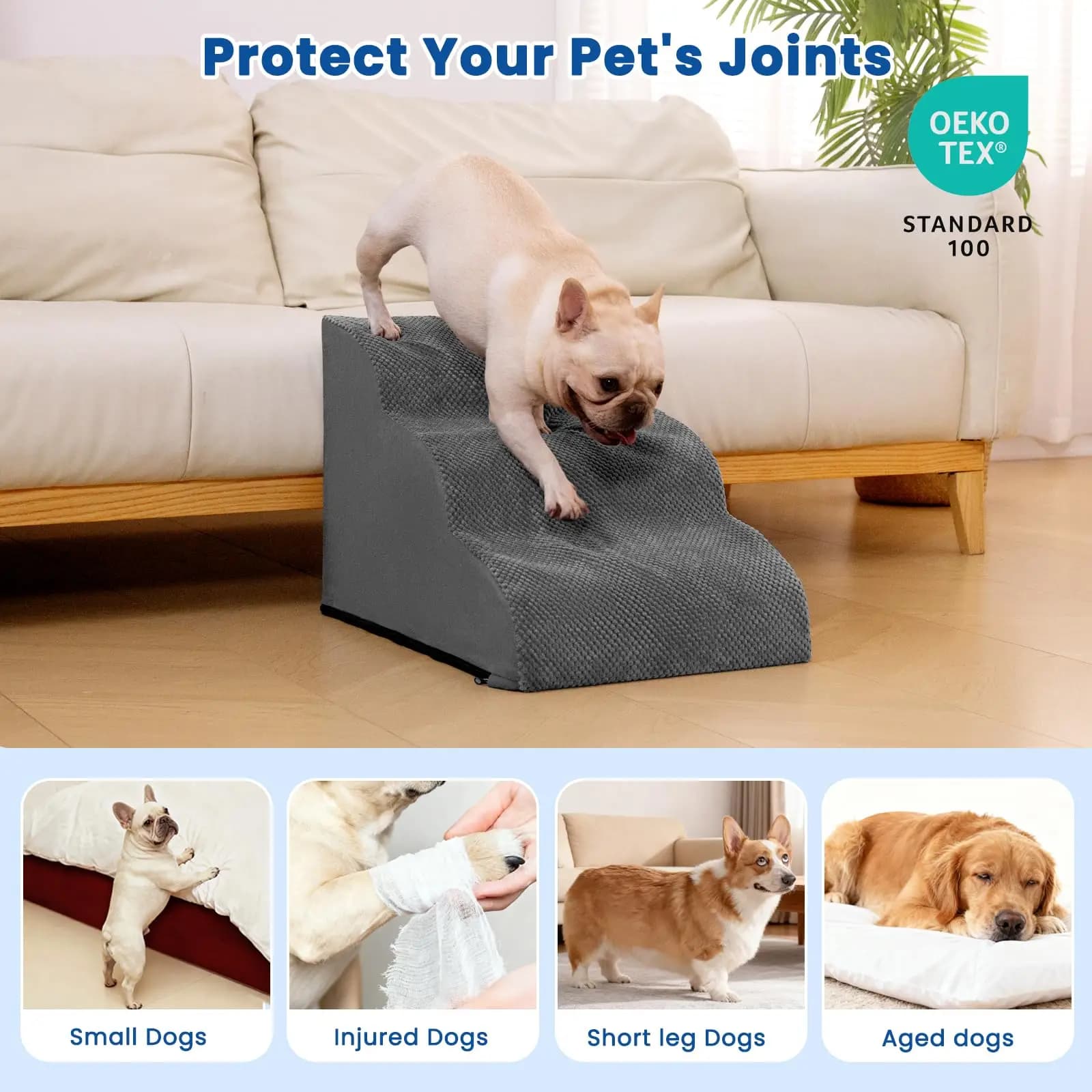 Dog Stairs for Small Dogs and Cats