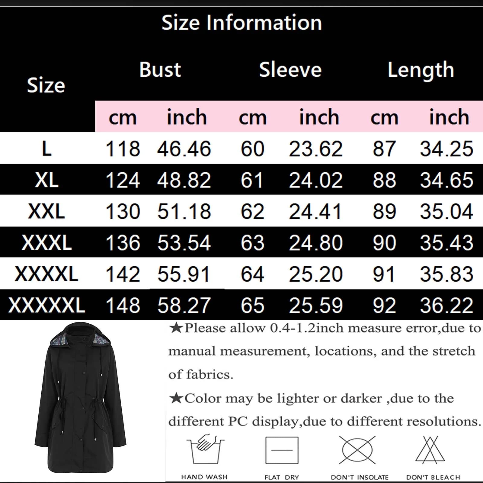 Women's Lightweight Hooded Rain Jacket