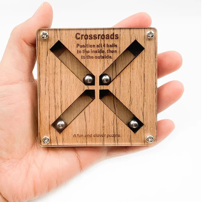 Wooden Labyrinth Maze Puzzle