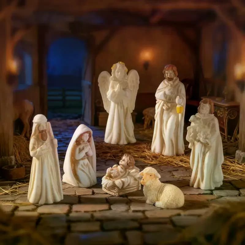 Nativity Scene Figurines Set