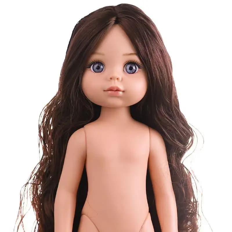 12 Inch Articulated Girl Doll with Hair and Eyes