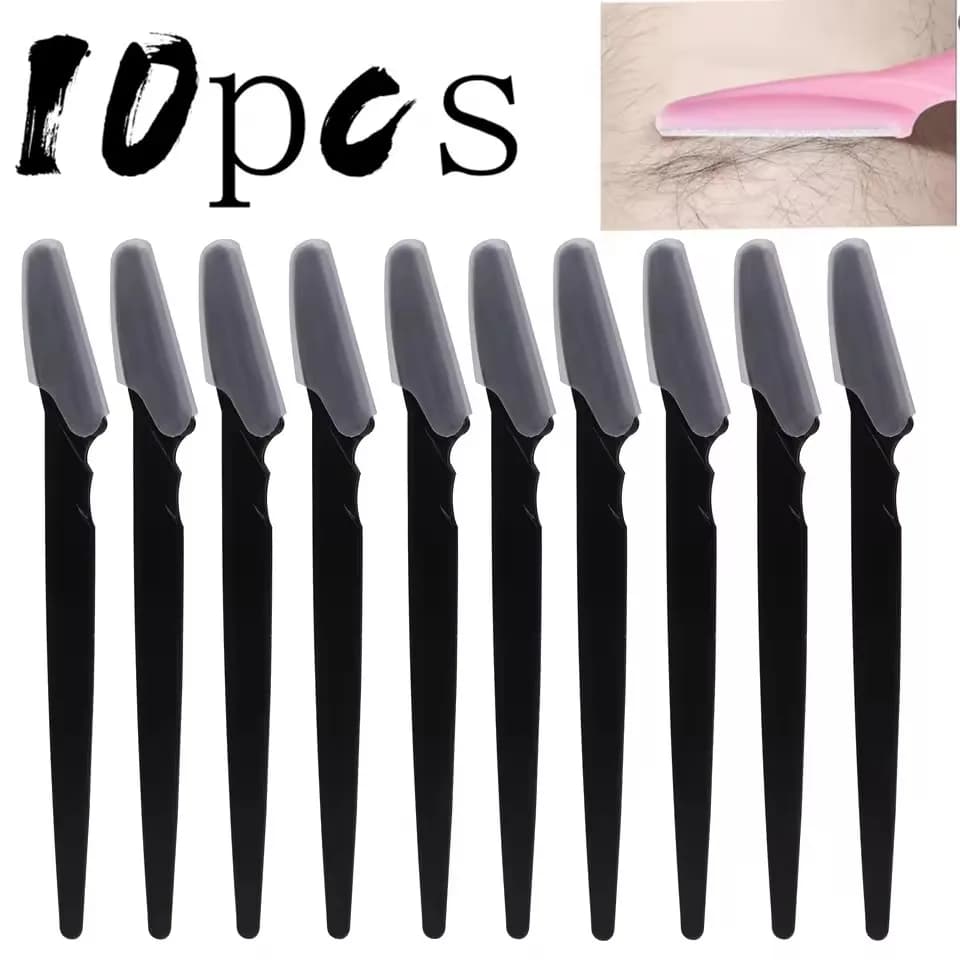 Eyebrow Trimmer Makeup Beauty Tools Safe Eye Brow Razor Face Body Hair Removal Shaver Blades Woman Eyebrows Shaping Knife